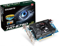 Gigabyte Radeon HD6750 1024MB GDDR5 PCI-E 128bit HDMI DVI-I DVI-D D-su (GV-R675OC-1GI)